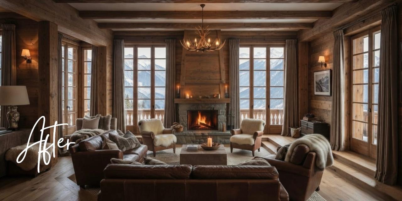 Renovated modern living room